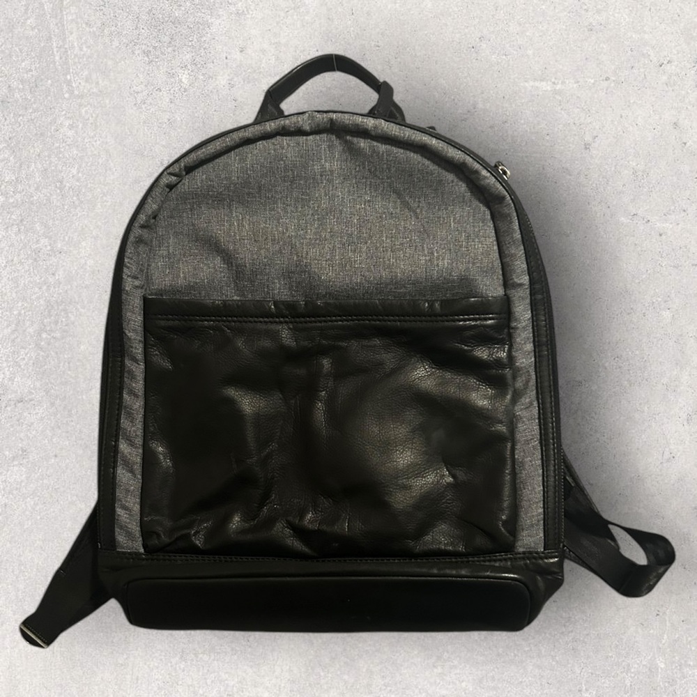 NEW BOCONI Recycled Polyester & Leather Backpack ( DEFECT)